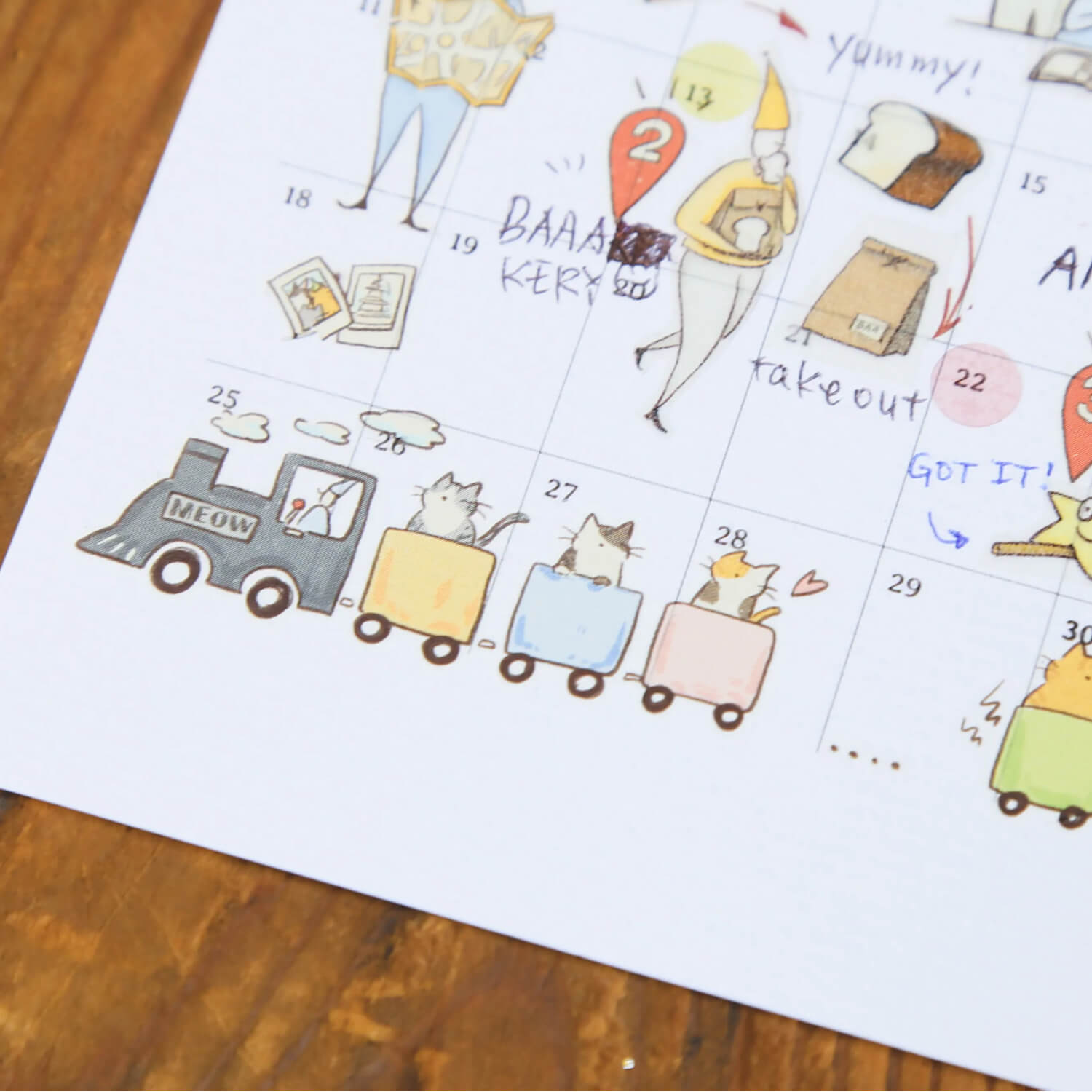 Modaizhi Print-On Stickers – Little Flower Street