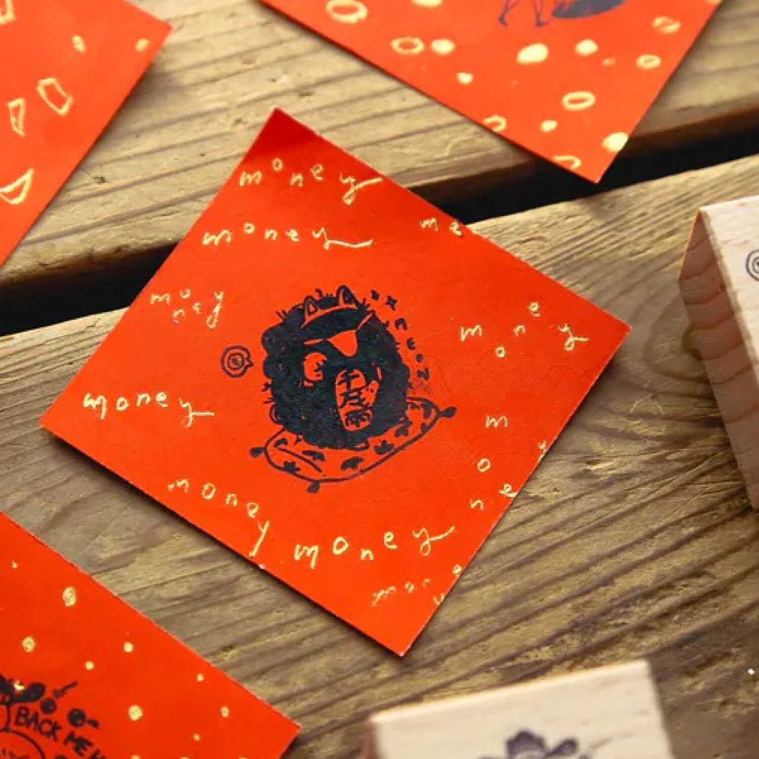 Modaizhi Stamp Set – Money Money Elf