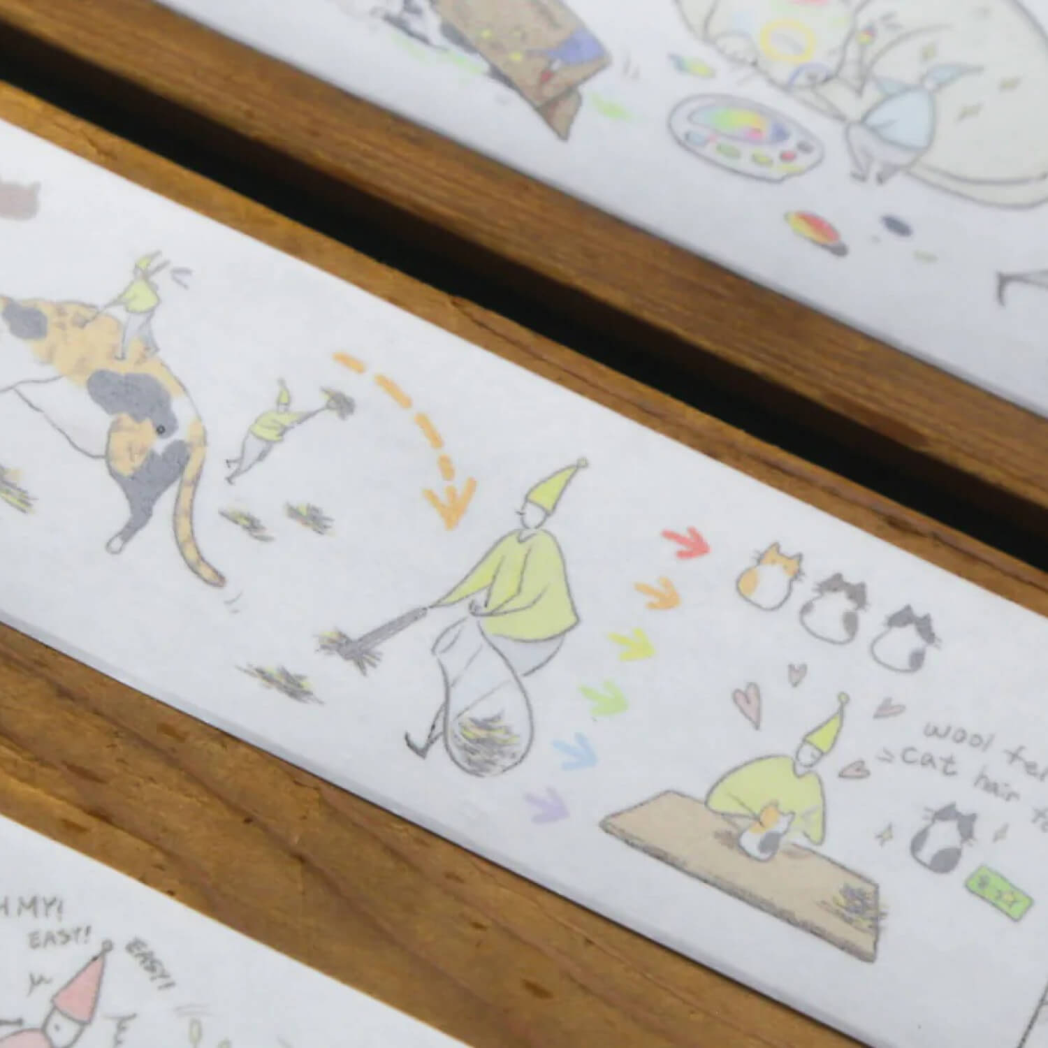 Modaizhi Washi Tape – Cat Attendant
