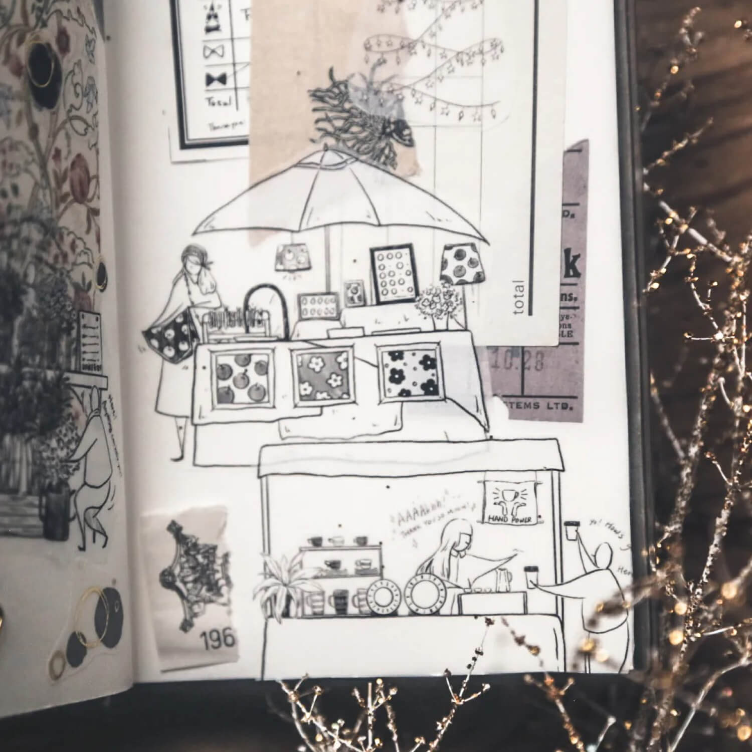 Modaizhi Washi Tape – Market Diary