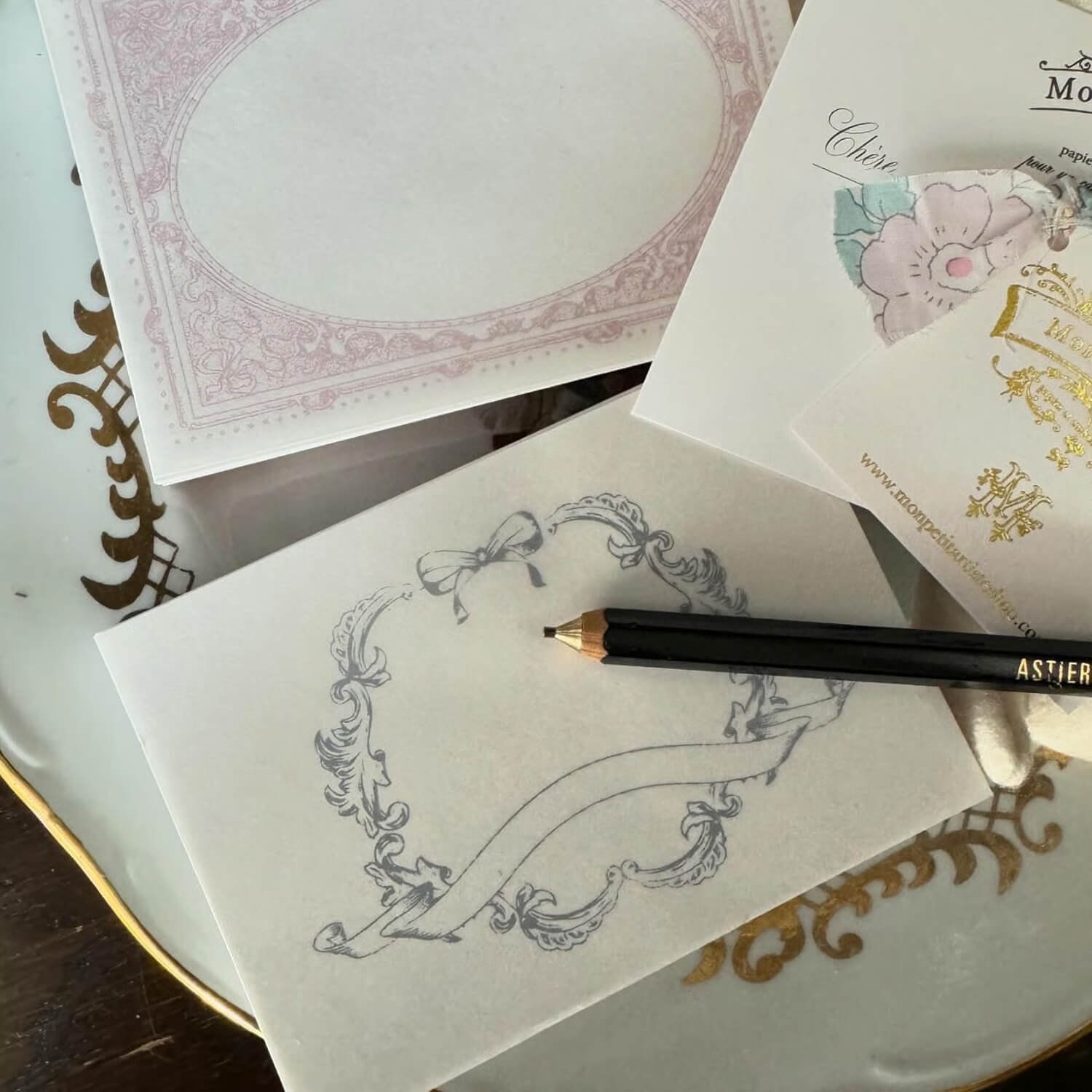 Mon petit artiste Mini Letter Pad Set