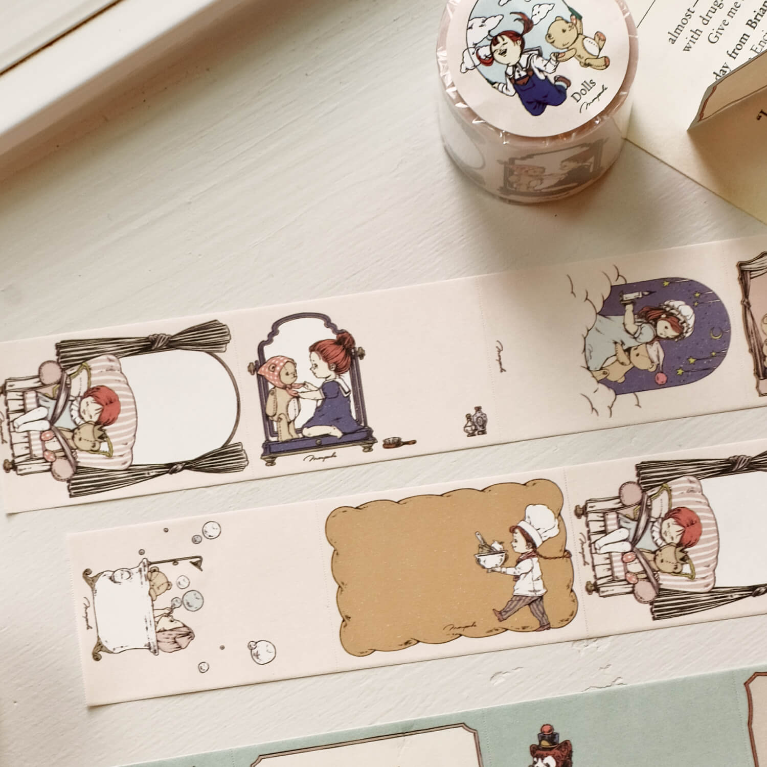 Monpoche Roll Sticky Notes – Dolls