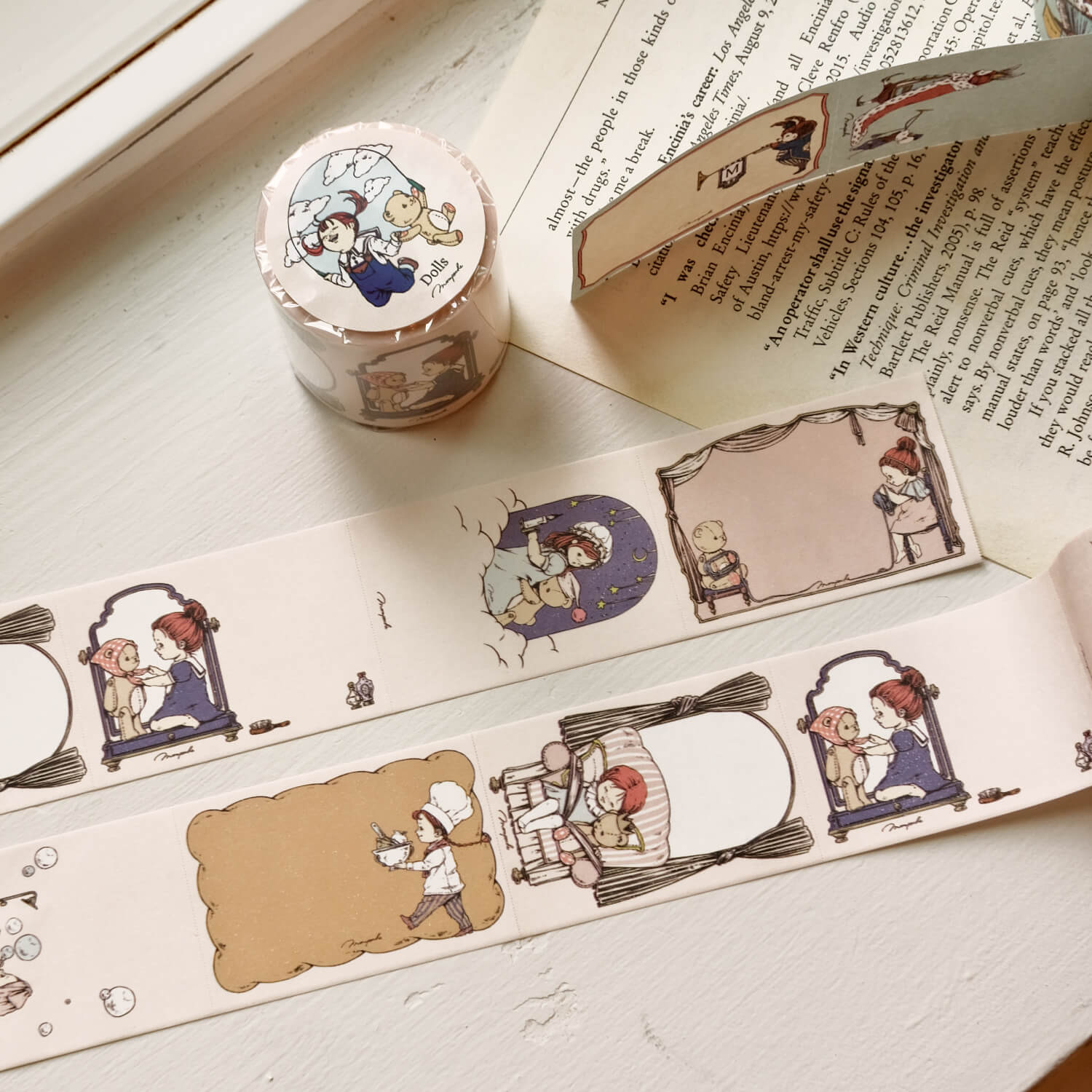 Monpoche Roll Sticky Notes – Dolls