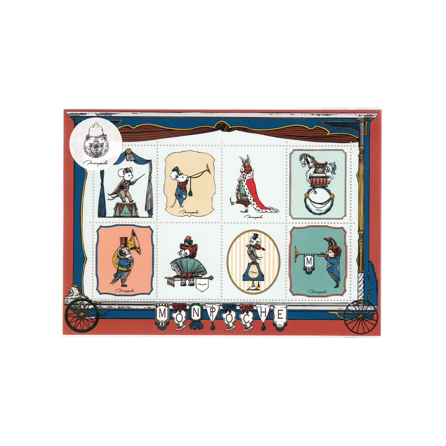 Monpoche Stamp Stickers – Orchestra