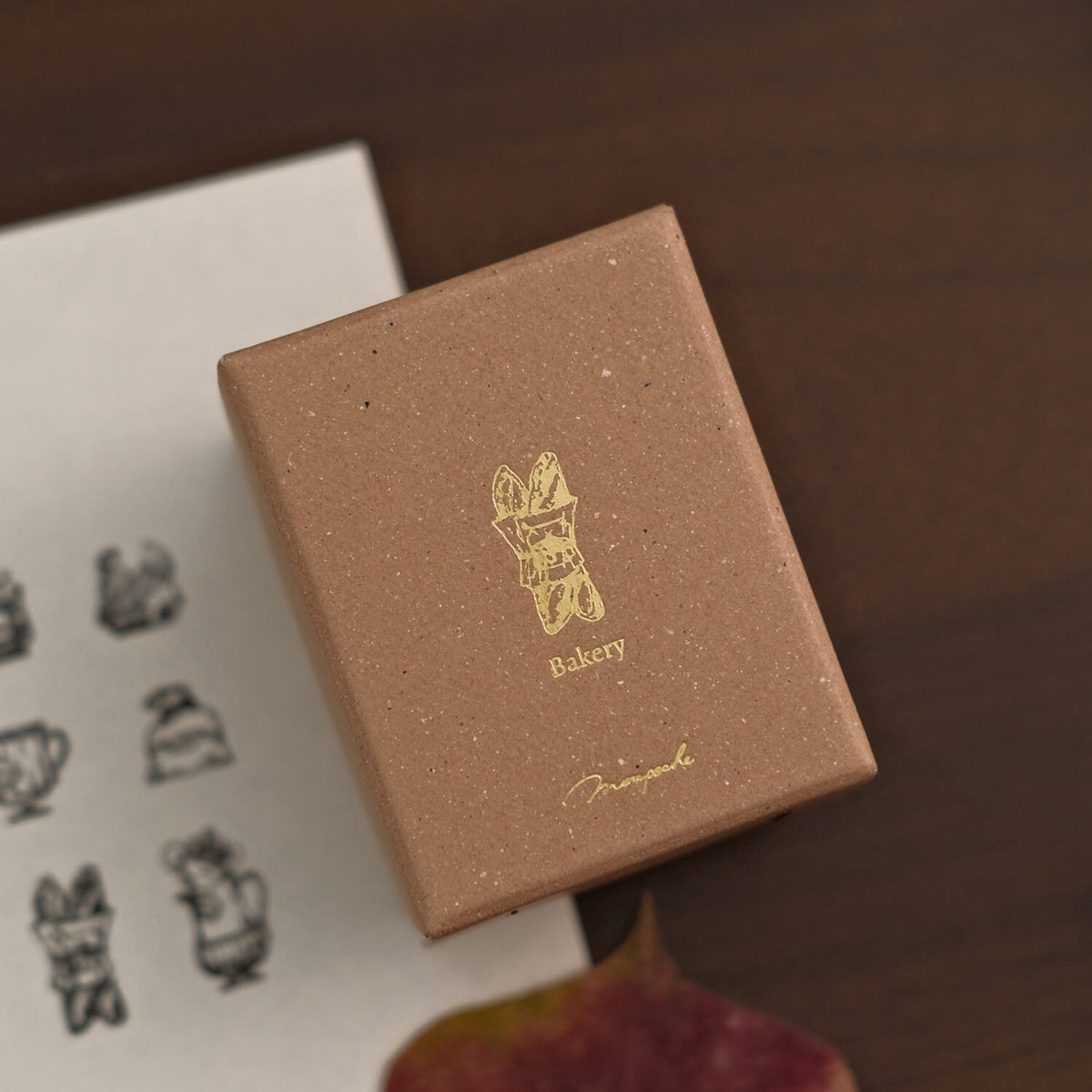 Monpoche Wood Stamp Set – Bakery