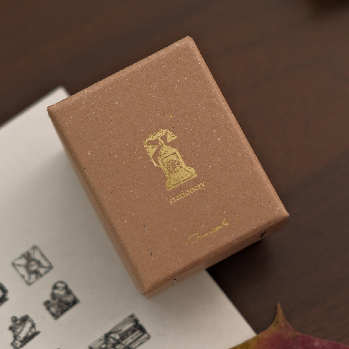 Monpoche Wood Stamp Set – Stationery