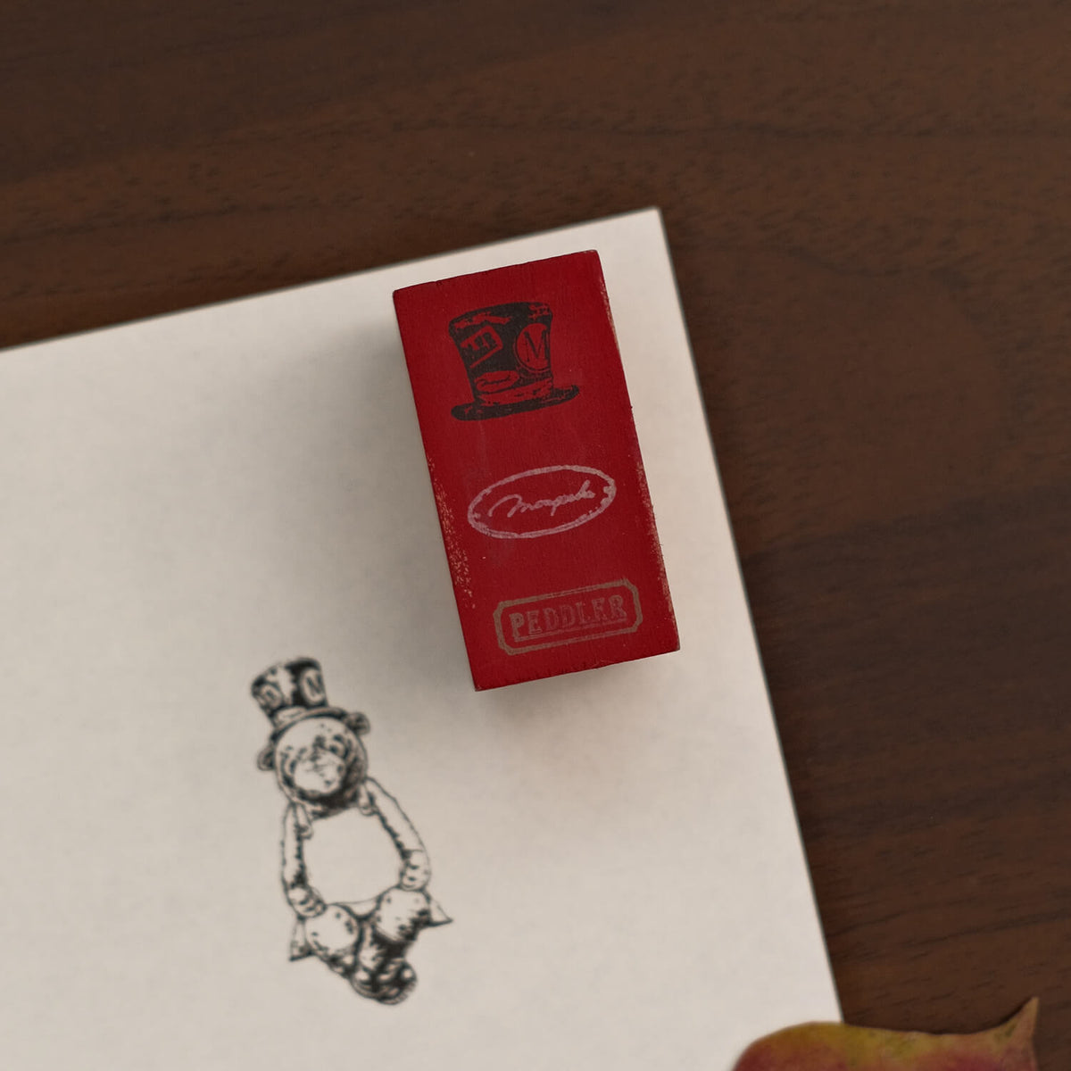Monpoche Wood Stamp – Bear Shop Owner