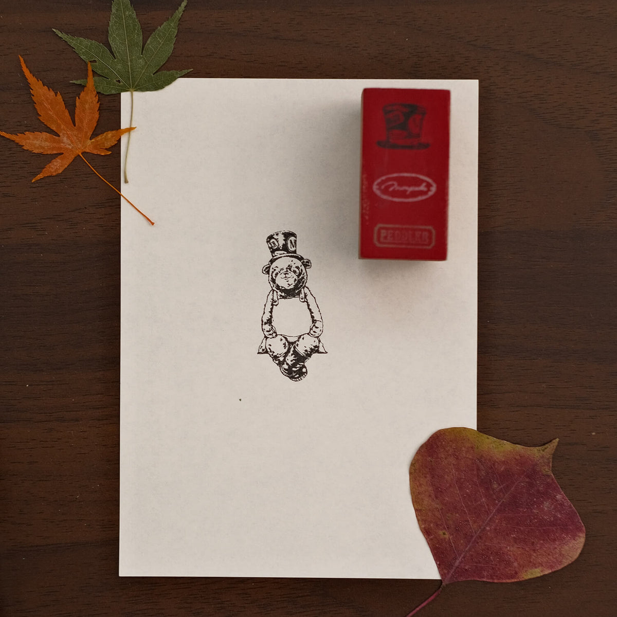 Monpoche Wood Stamp – Bear Shop Owner