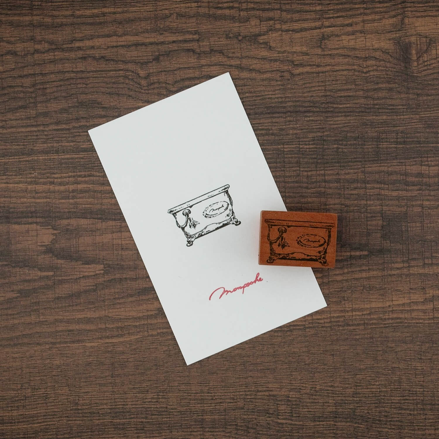 Monpoche Wood Stamp – Bucket