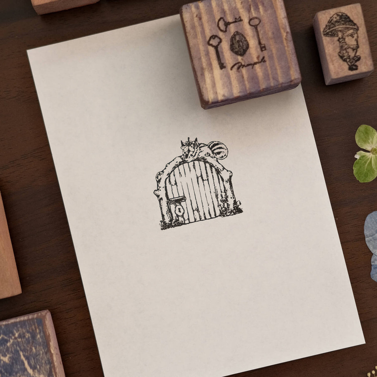 Monpoche Wood Stamp – Fairy Portal