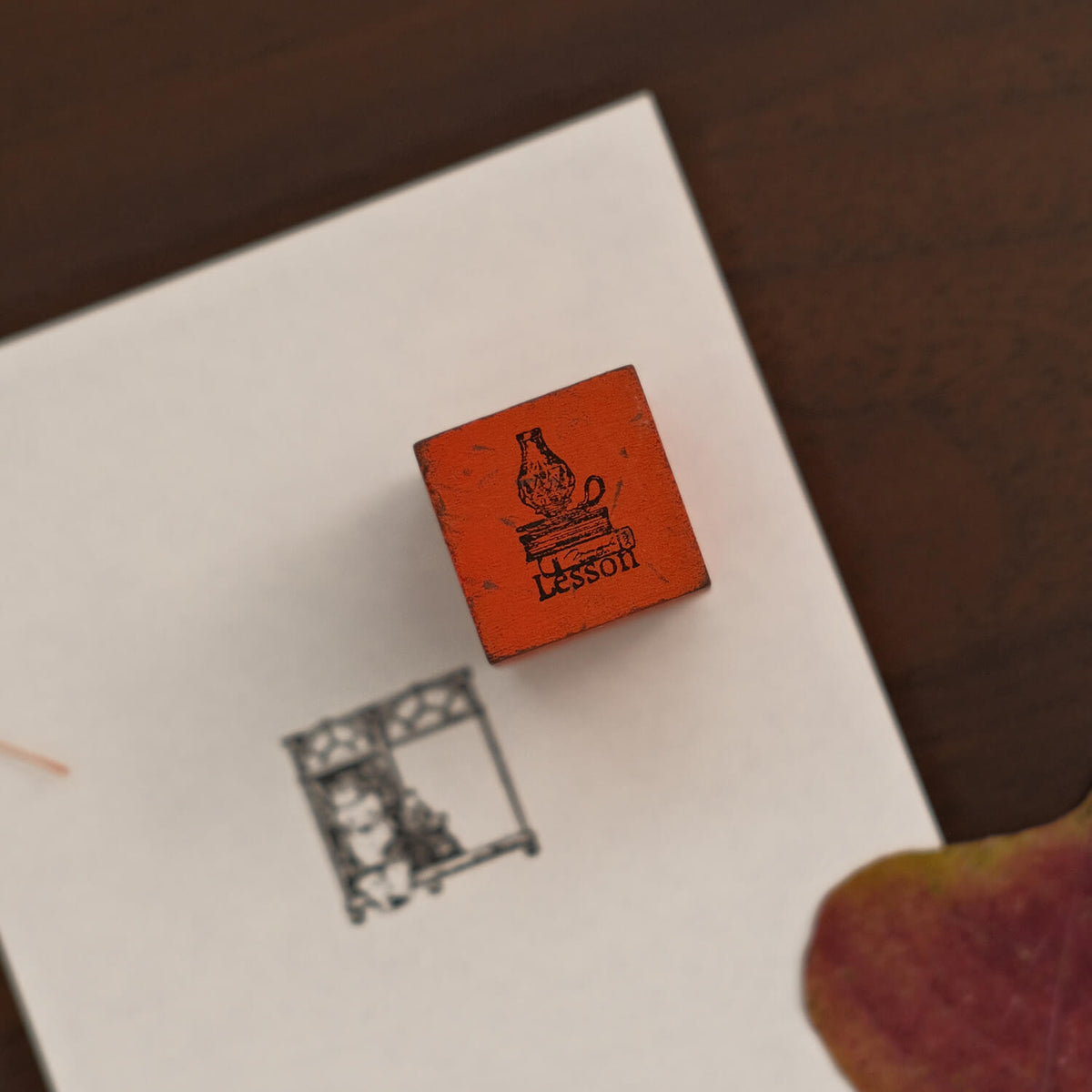Monpoche Wood Stamp – Lesson