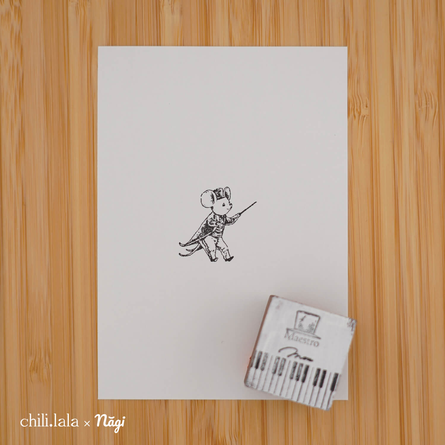 Monpoche Wood Stamp – Maestro