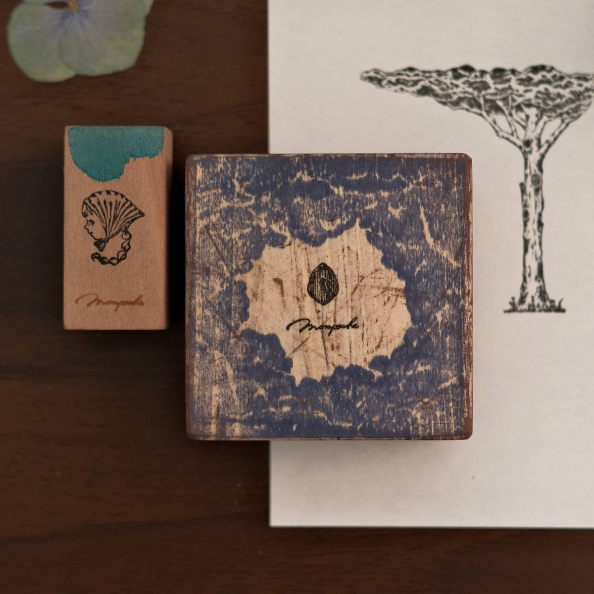 Monpoche Wood Stamp – Mother Tree