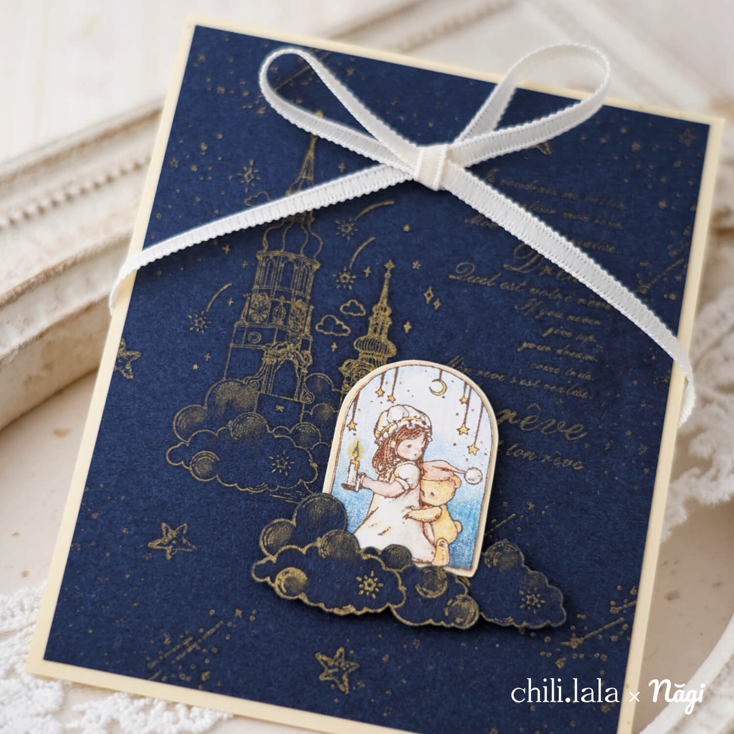 Monpoche Wood Stamp – Sleep