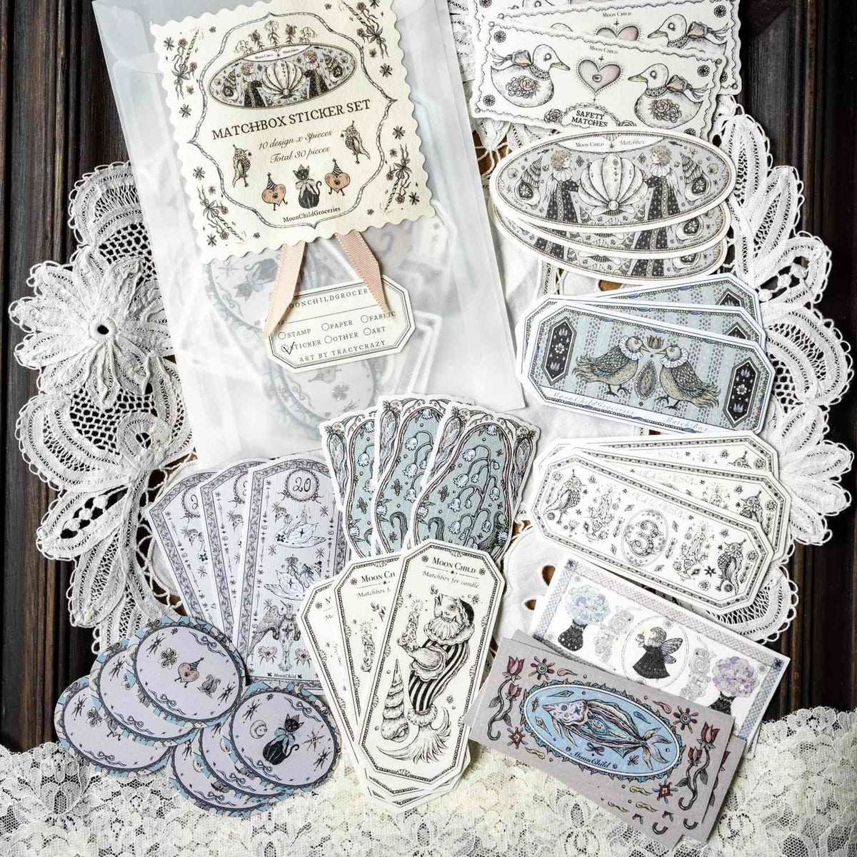 Moon Child Soft Vault Sticker Set - Archive of Old Sparks