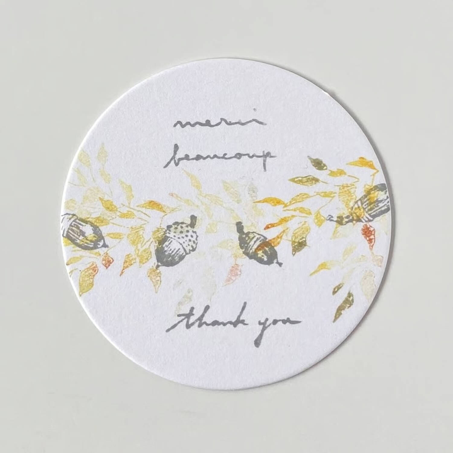 Mori Ringo Rubber Stamp – Acorn