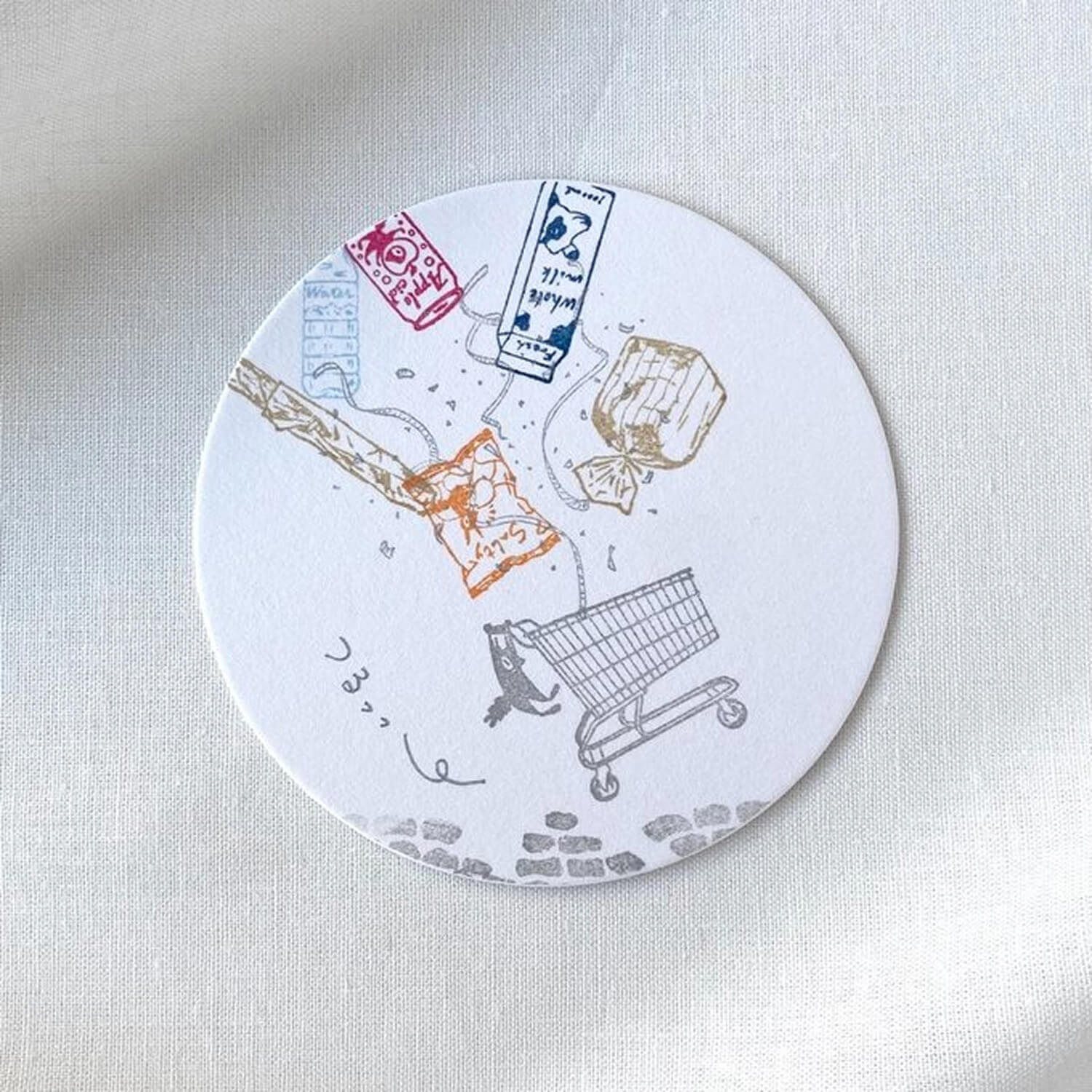 Mori Ringo Rubber Stamp – Apple Cider
