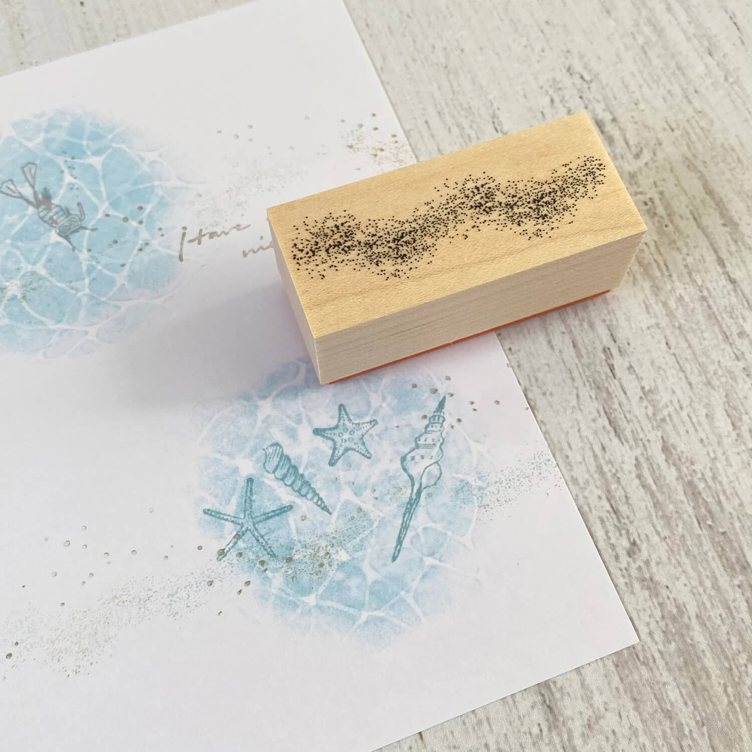 Mori Ringo Rubber Stamp – Milky Way
