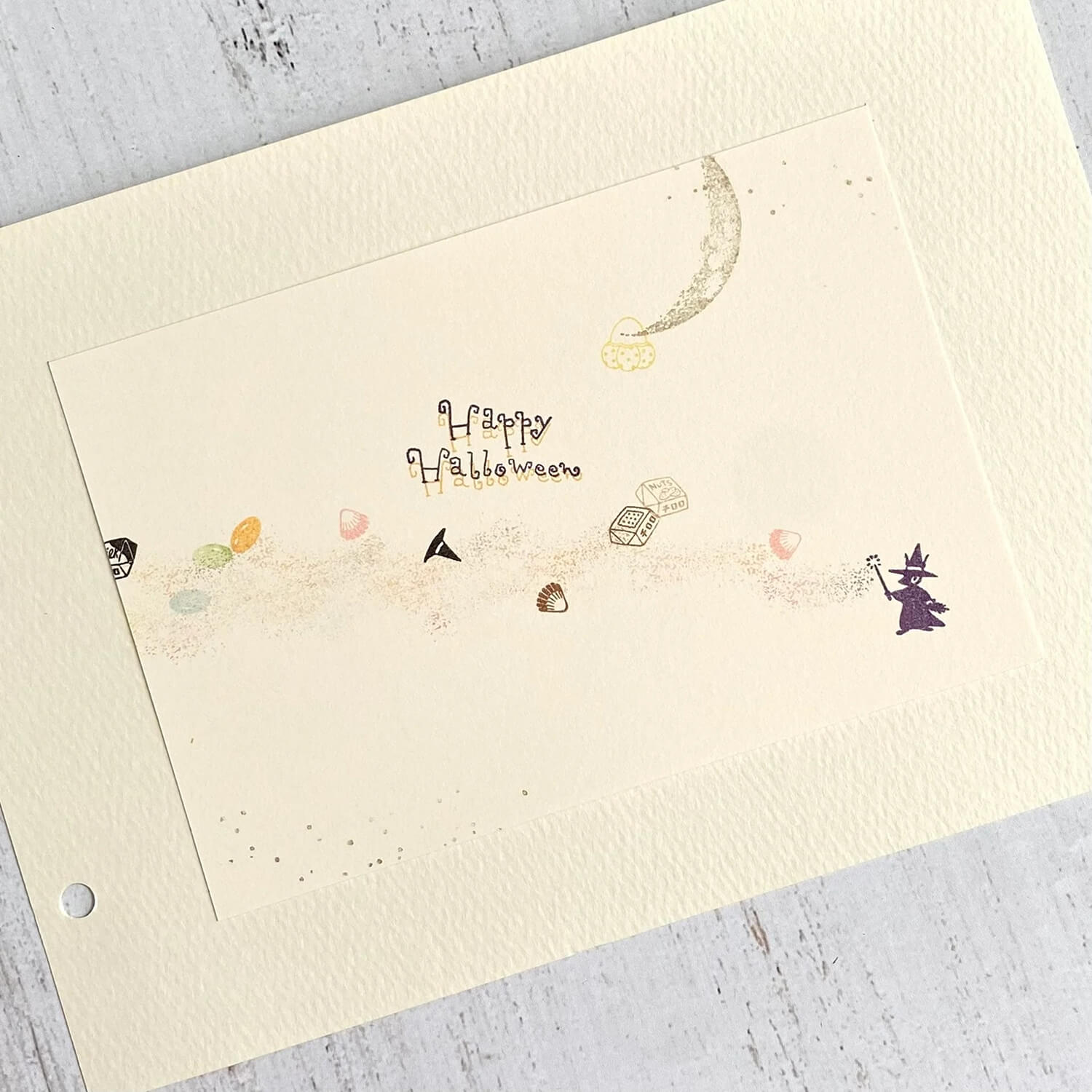Mori Ringo Rubber Stamp – Pointed Hat