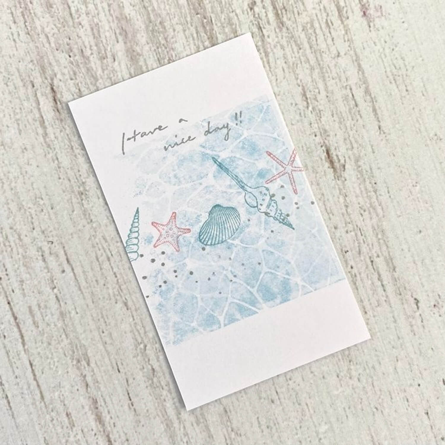 Mori Ringo Rubber Stamp – Shell