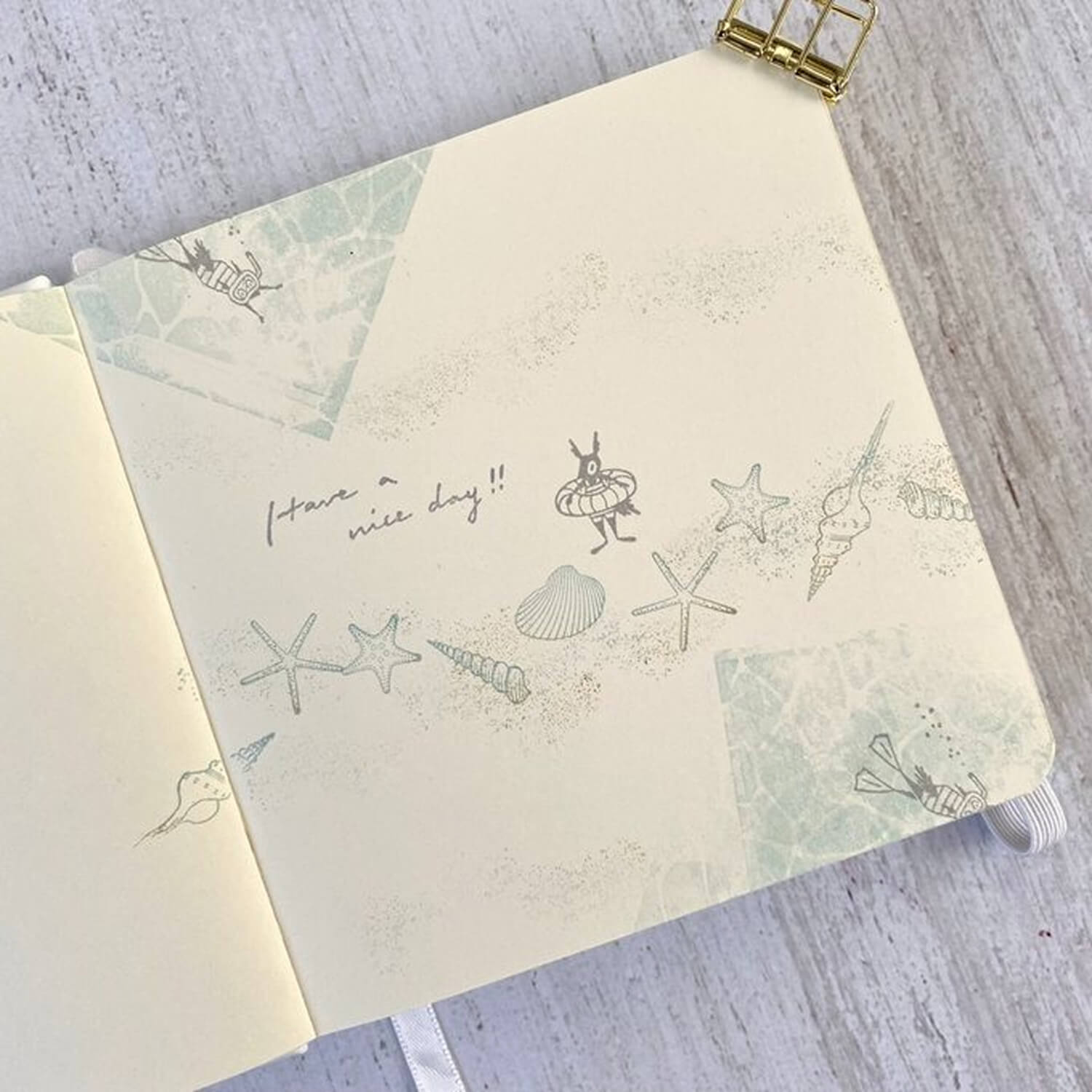 Mori Ringo Rubber Stamp – Shell