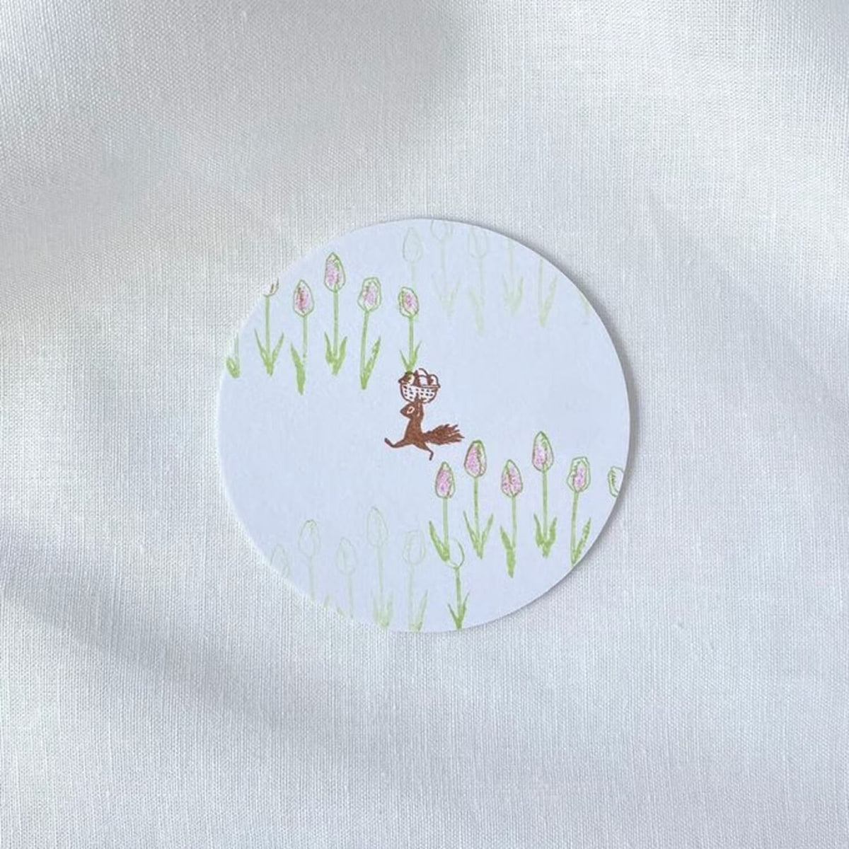 Mori Ringo Rubber Stamp – Tulips