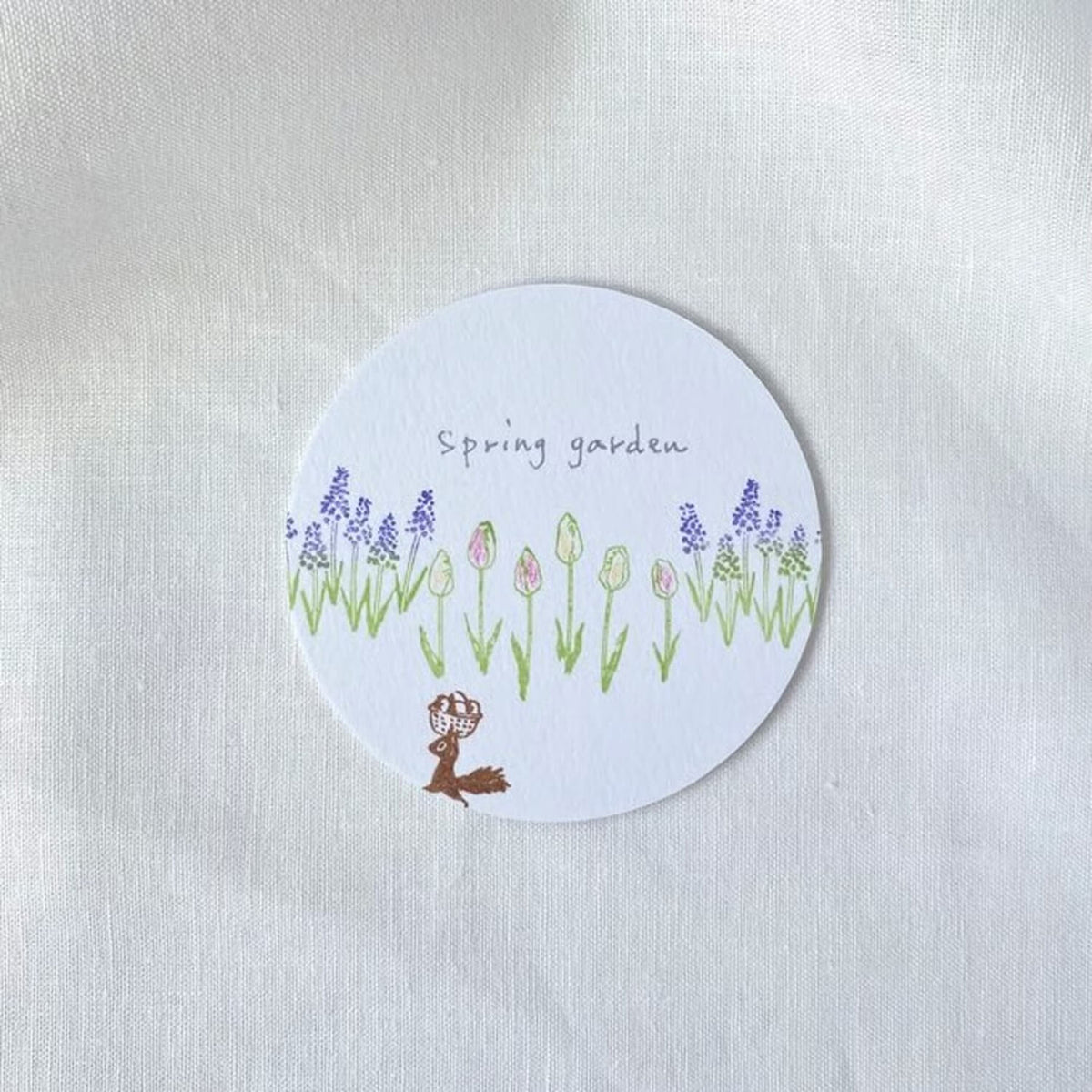 Mori Ringo Rubber Stamp – Tulips