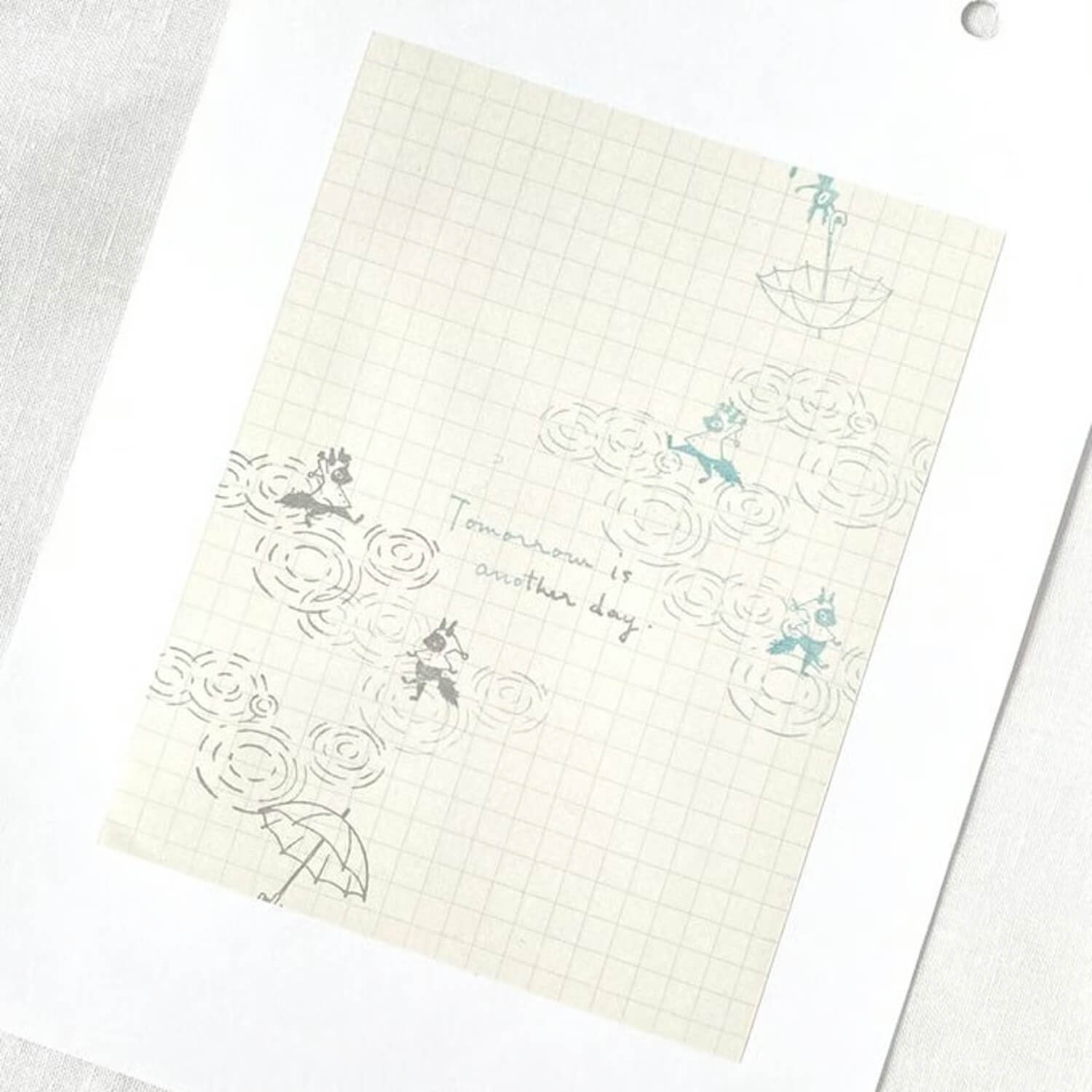 Mori Ringo Rubber Stamp – Water Ripple