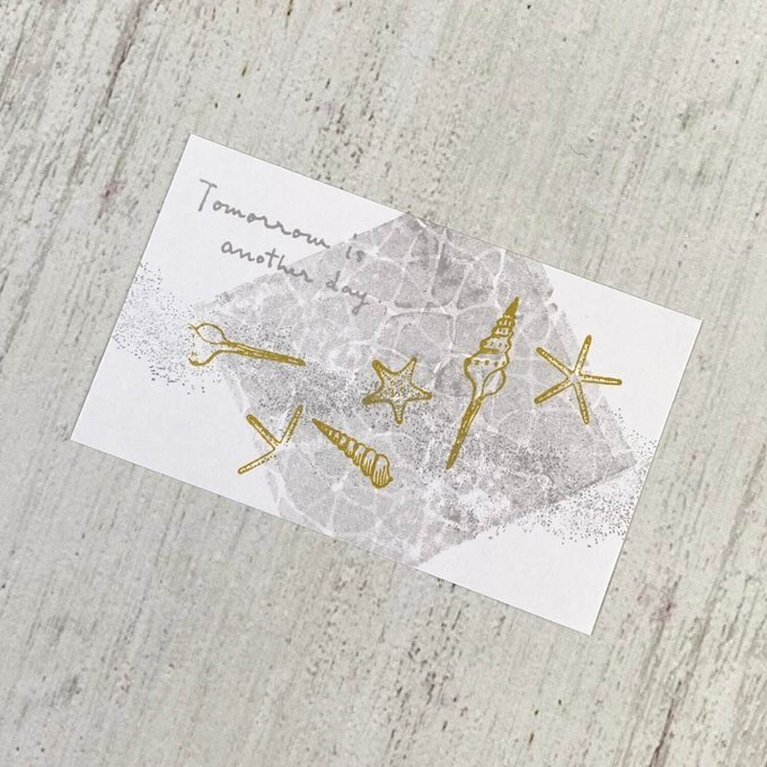 Mori Ringo Rubber Stamp – Water Surface