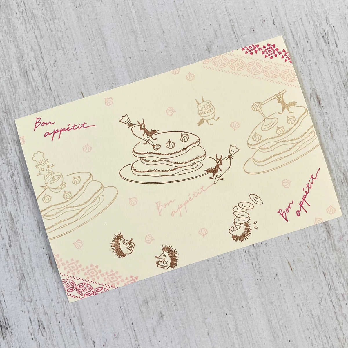 Mori Ringo Rubber Stamp – Whipped Cream