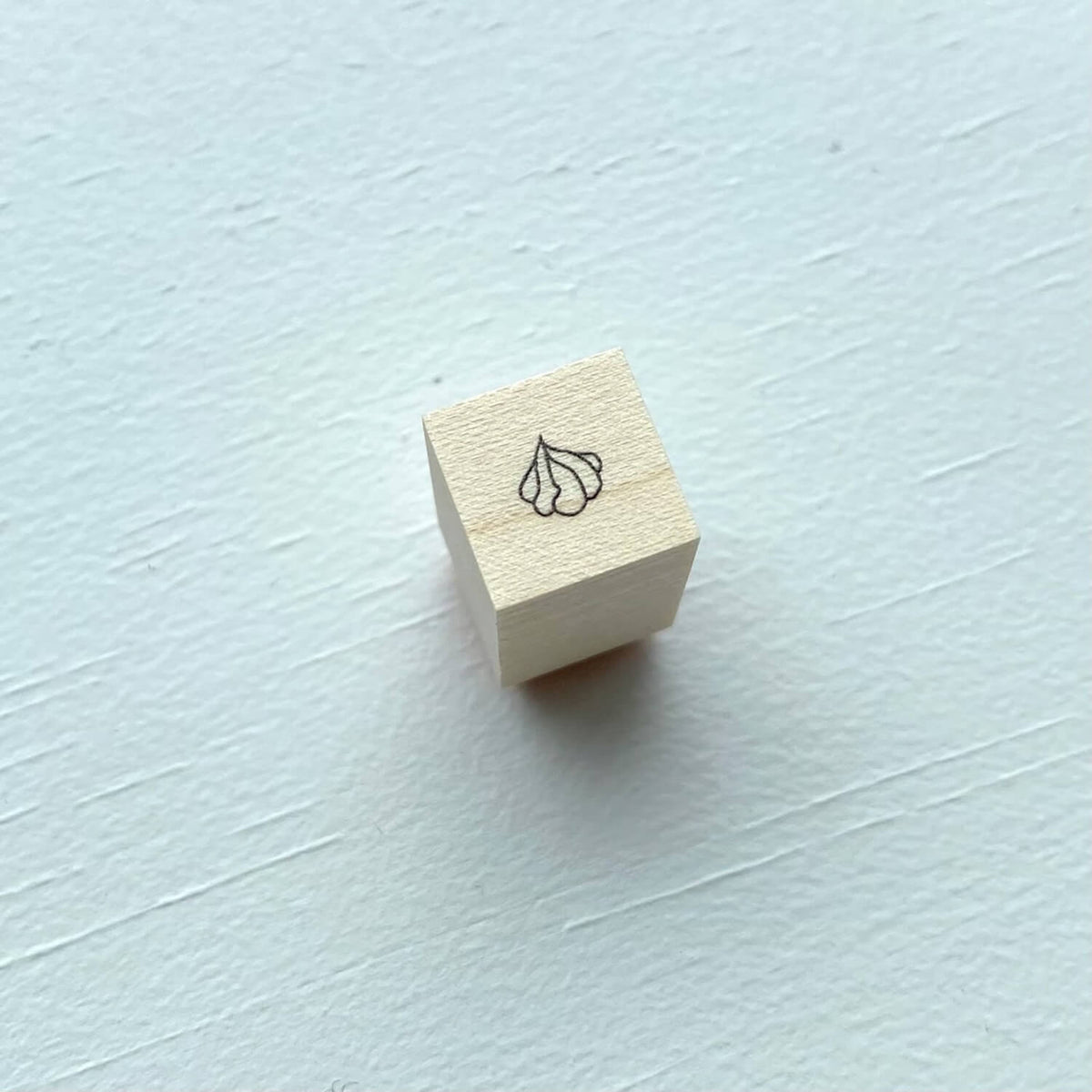 Mori Ringo Rubber Stamp – Whipped Cream