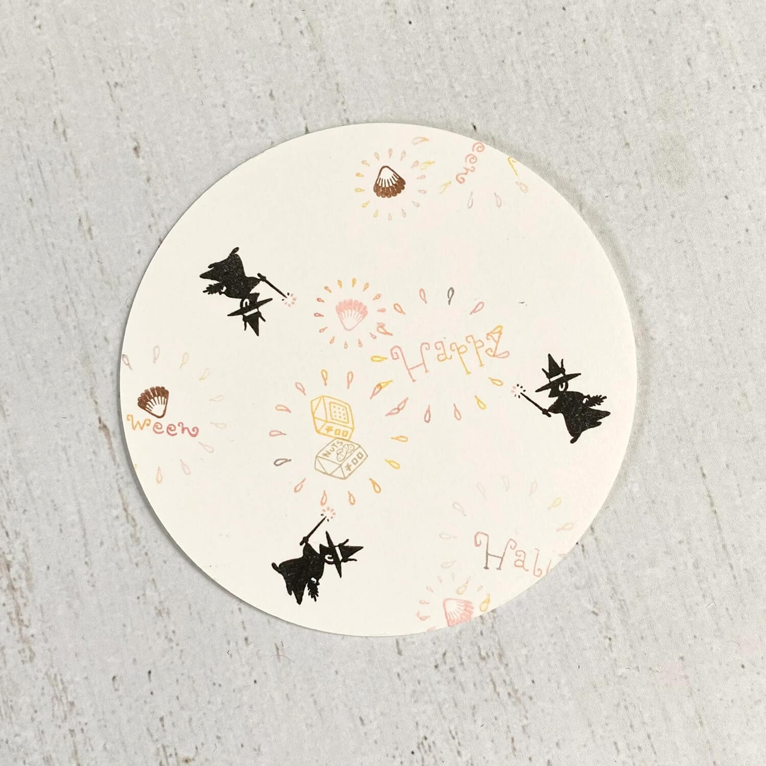 Mori Ringo Rubber Stamp – Wizard Squirrel