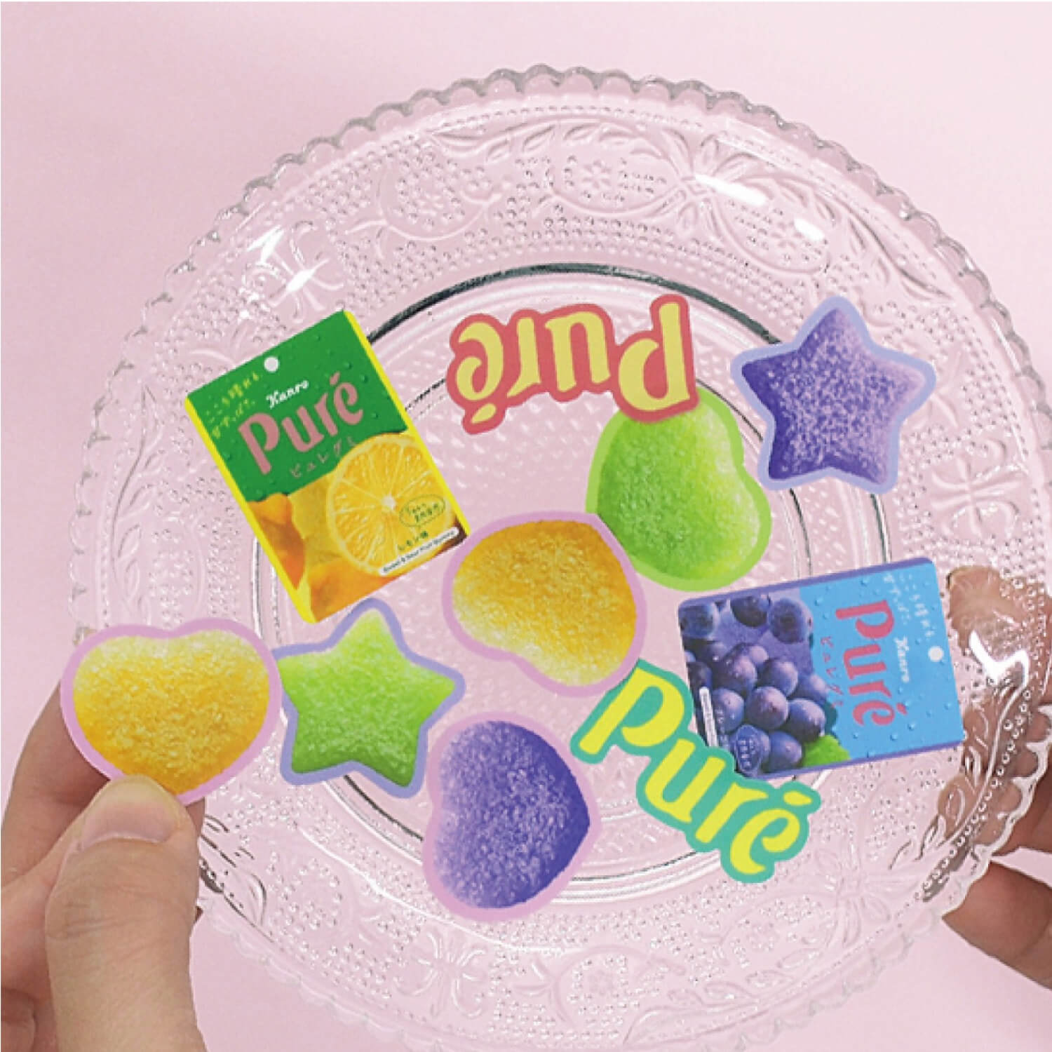 Funbox Pure Gummy Flake Stickers