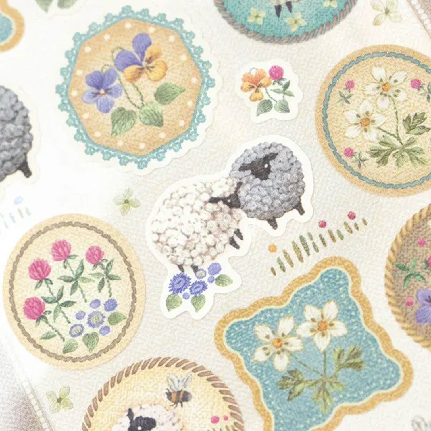 NB Fleurs et chance Stickers – Chère