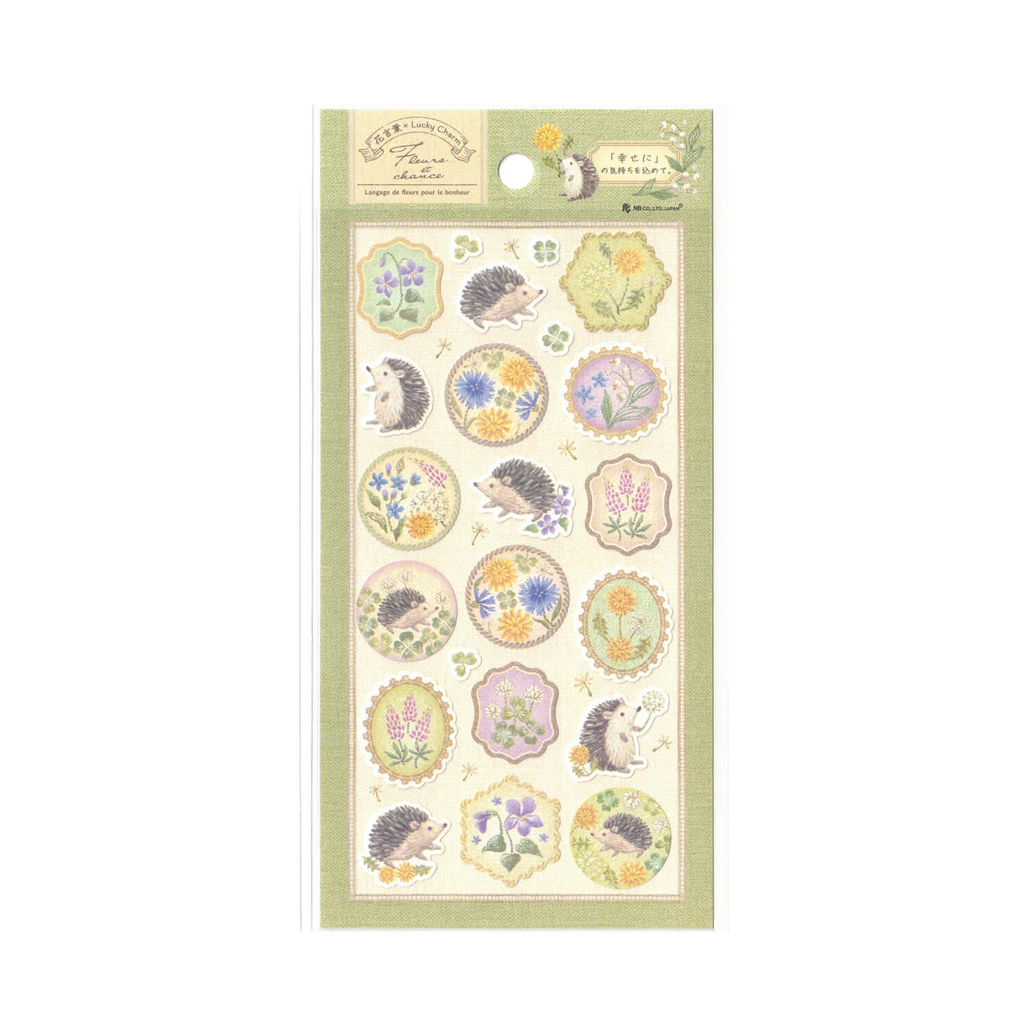 NB Fleurs et chance Stickers – Plaisir