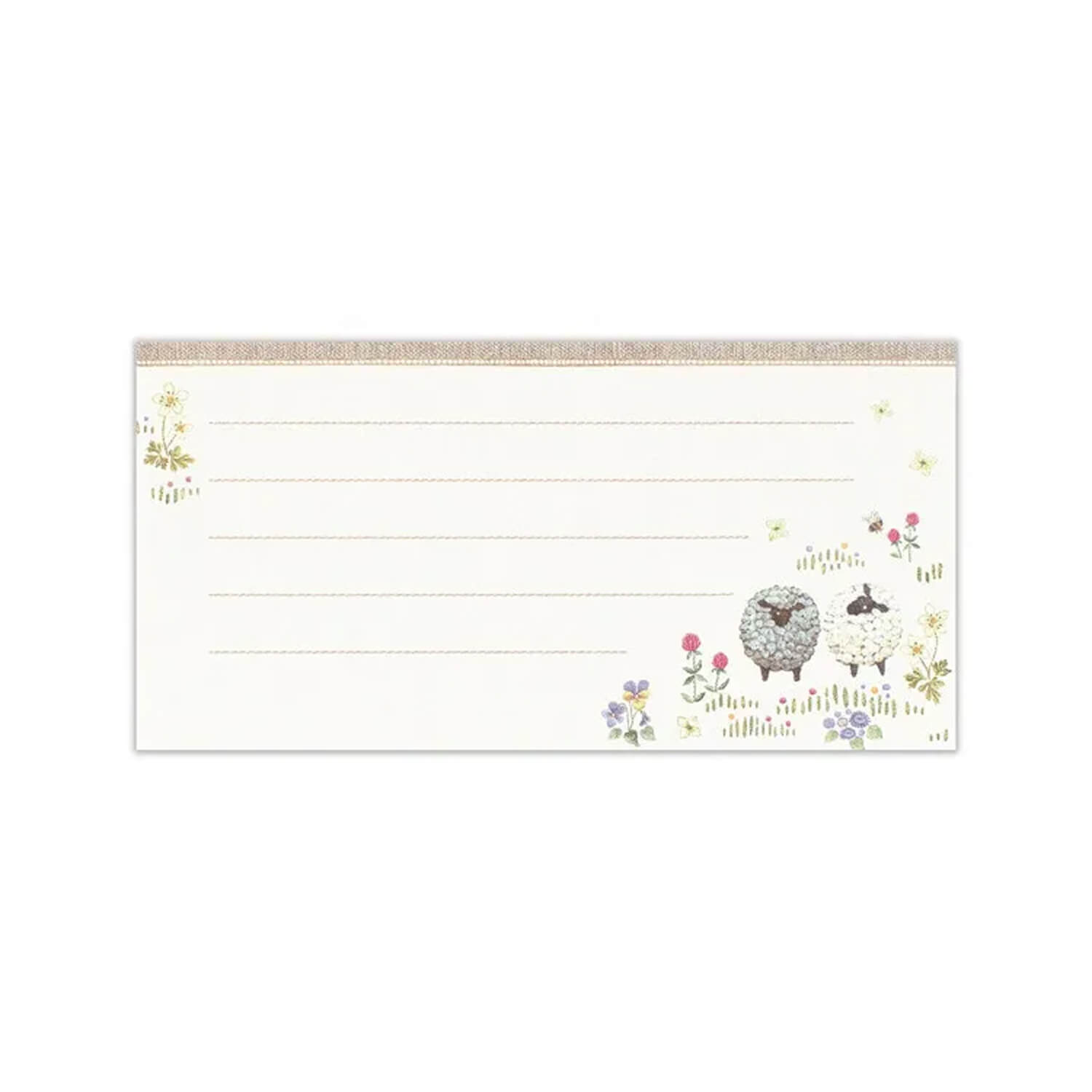 NB Fleurs et chance Mini Letter Pad  – Chère