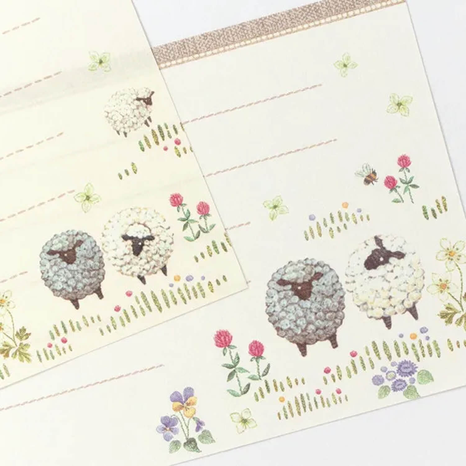 NB Fleurs et chance Mini Letter Pad  – Chère