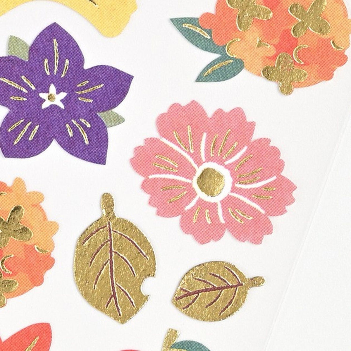 NB Japanese Style Sticker Sheet – Autumn Delights