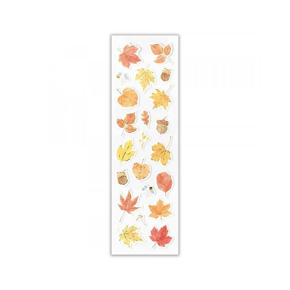 NB Japanese Style Sticker Sheet – Autumn Leaf