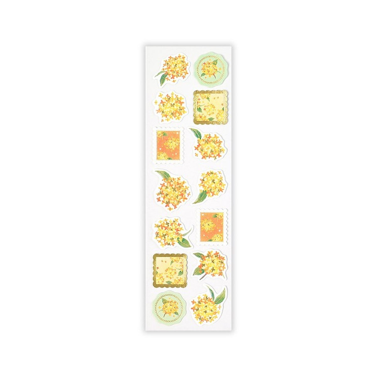 NB Japanese Style Sticker Sheet – Autumn Osmanthus