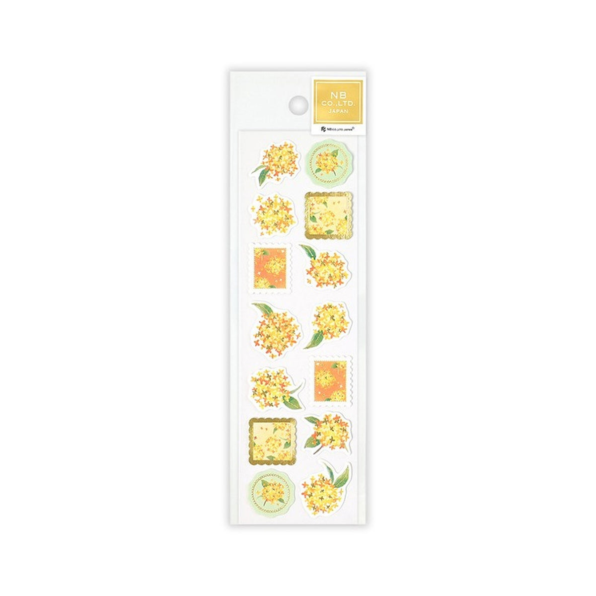 NB Japanese Style Sticker Sheet – Autumn Osmanthus