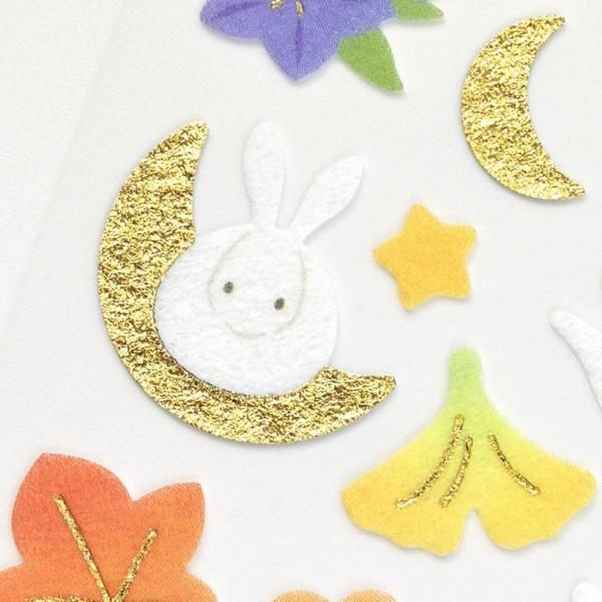 NB Nonwoven Sticker Sheet – Autumn Rabbits