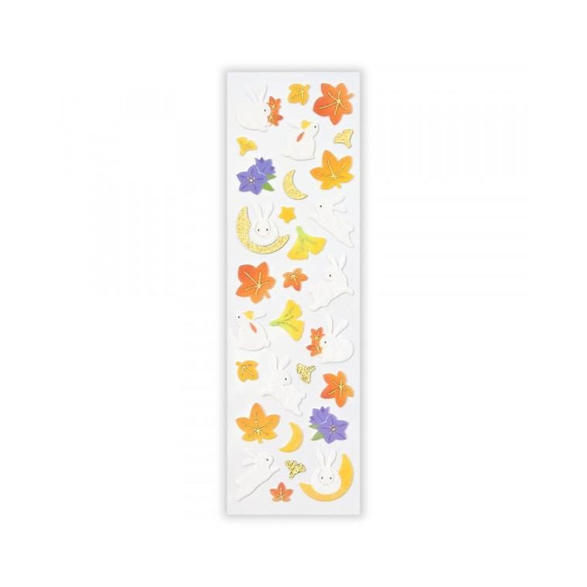 NB Nonwoven Sticker Sheet – Autumn Rabbits