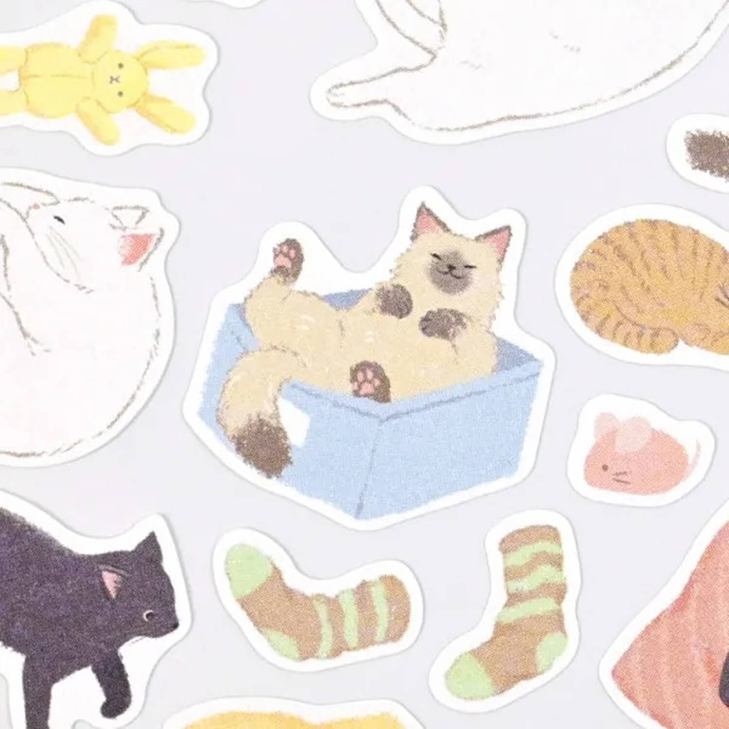 NB Nyantomo Large Stickers – Nap Time