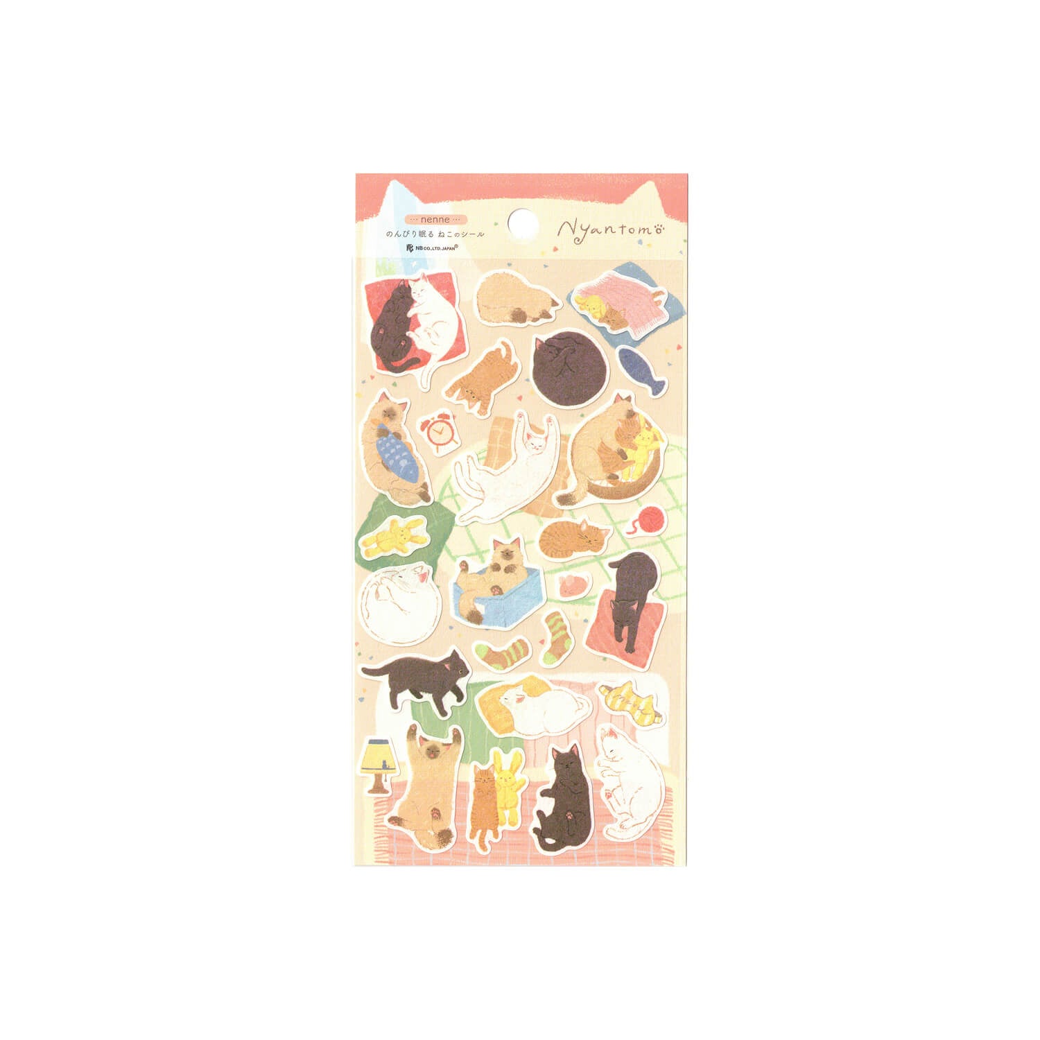 NB Nyantomo Large Stickers – Nap Time
