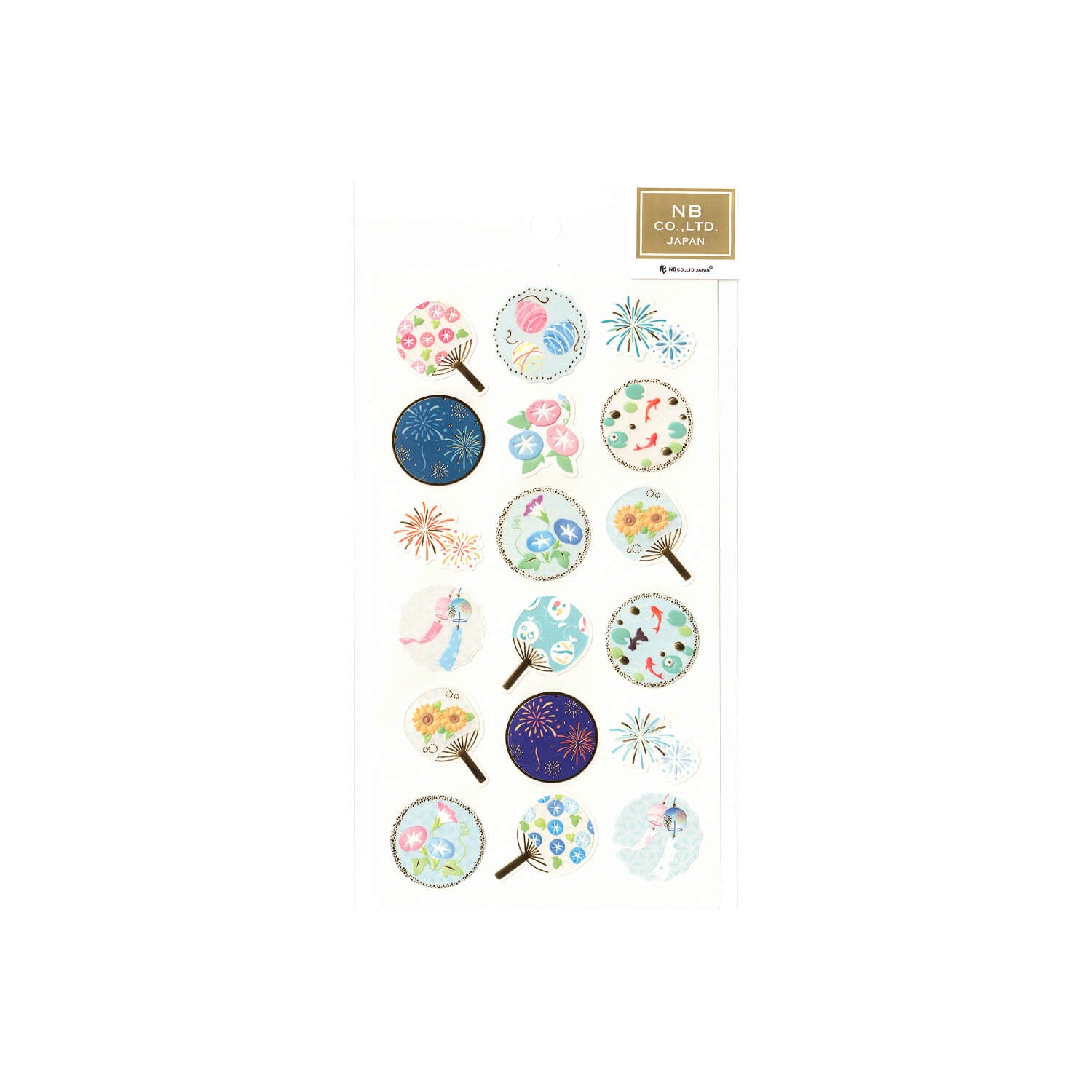 NB Pearl Large Stickers – Summer Traditions