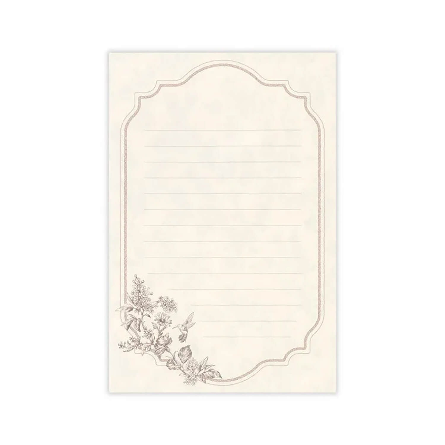 NB Prier Letter Paper – Colibri