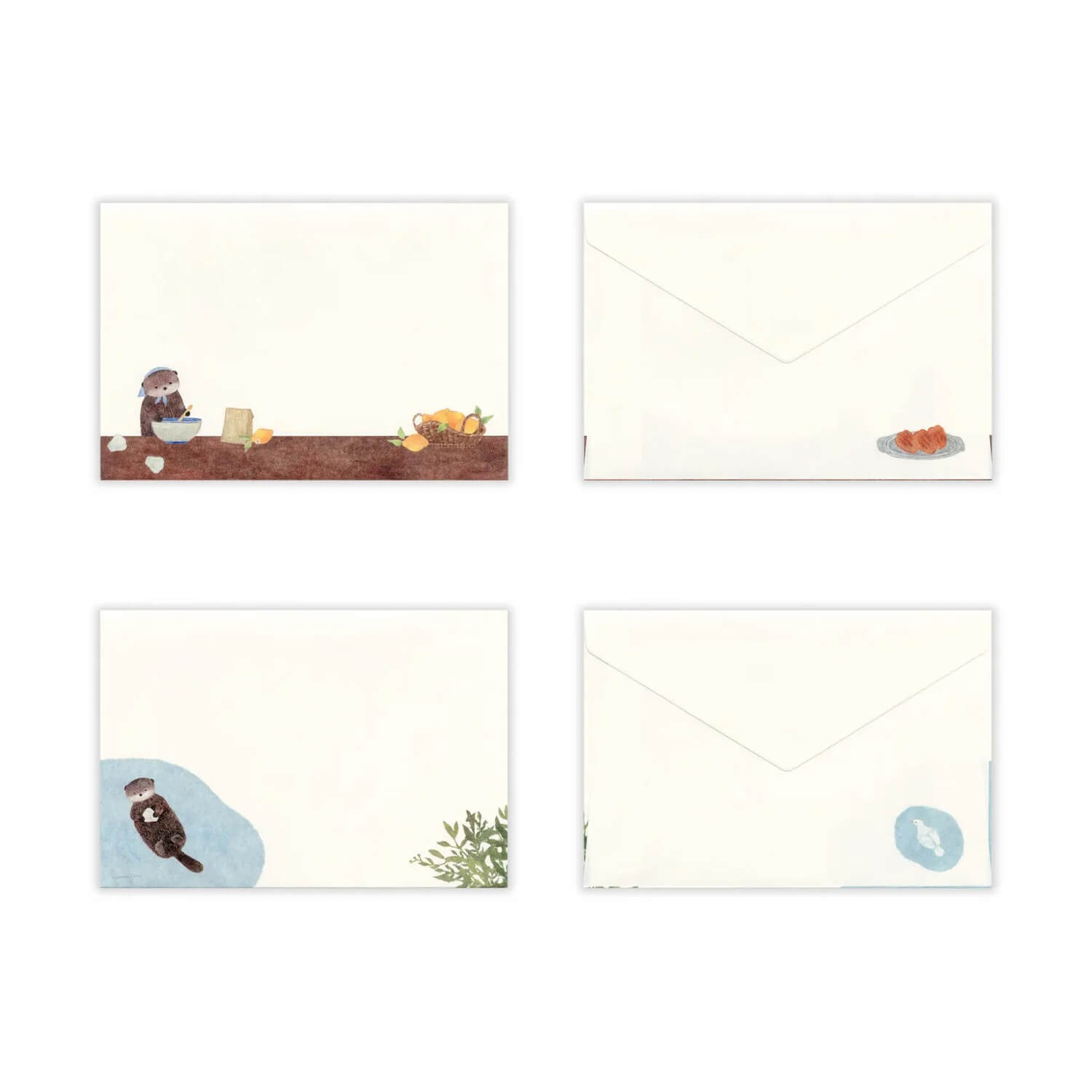 NB RESSA Envelope – Otter and Madeleine