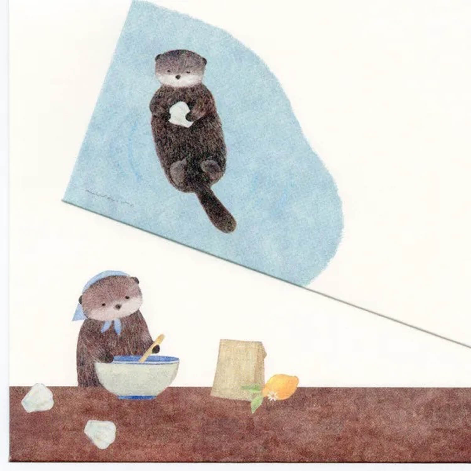 NB RESSA Envelope – Otter and Madeleine