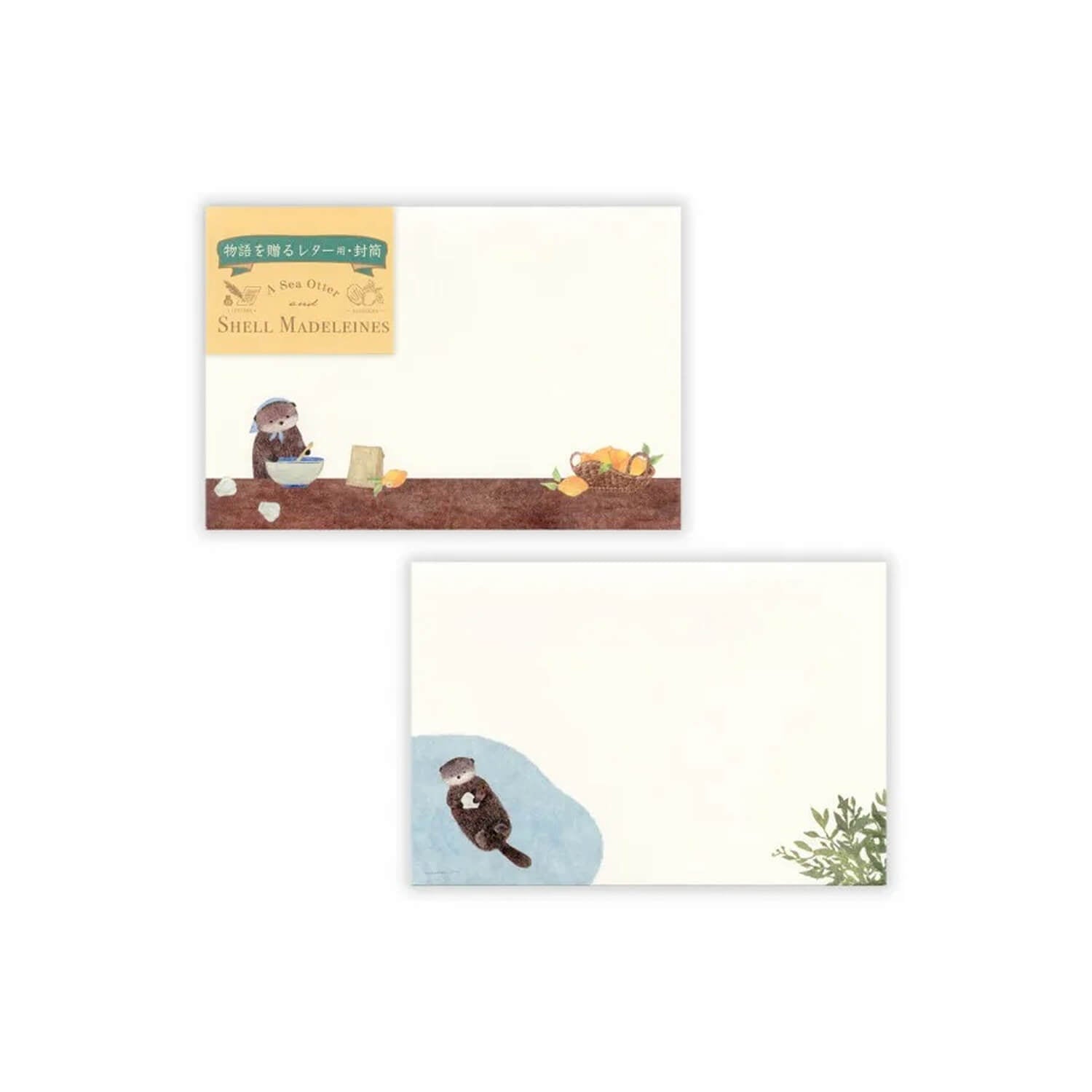NB RESSA Envelope – Otter and Madeleine